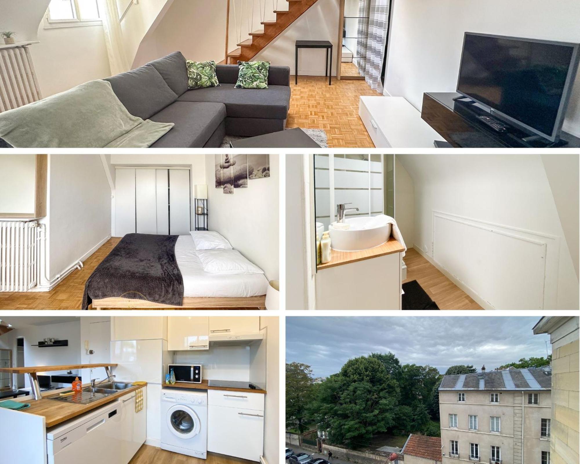 Le Cocon Versaillais Apartment Versailles Bagian luar foto